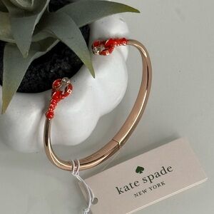 ♠️ Kate Spade 🦞 Love Lobster Bracelet NWT Dust Bag Included